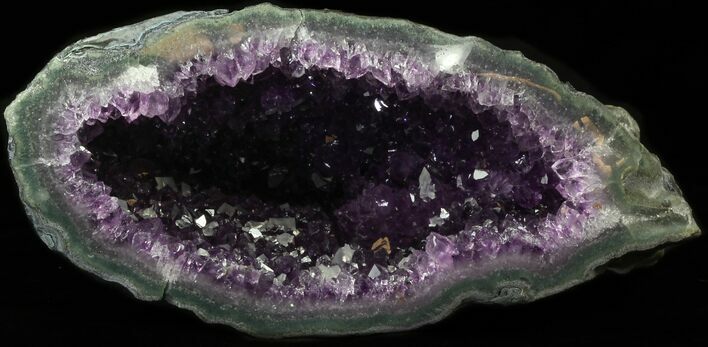 Gorgeous Purple Amethyst Geode - Uruguay #30928